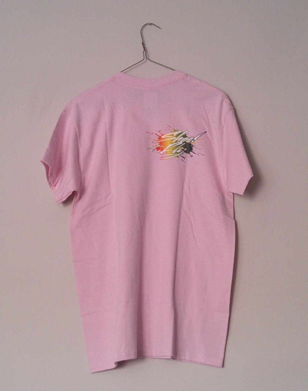 Shoo! Fly big logo front/back small logo right