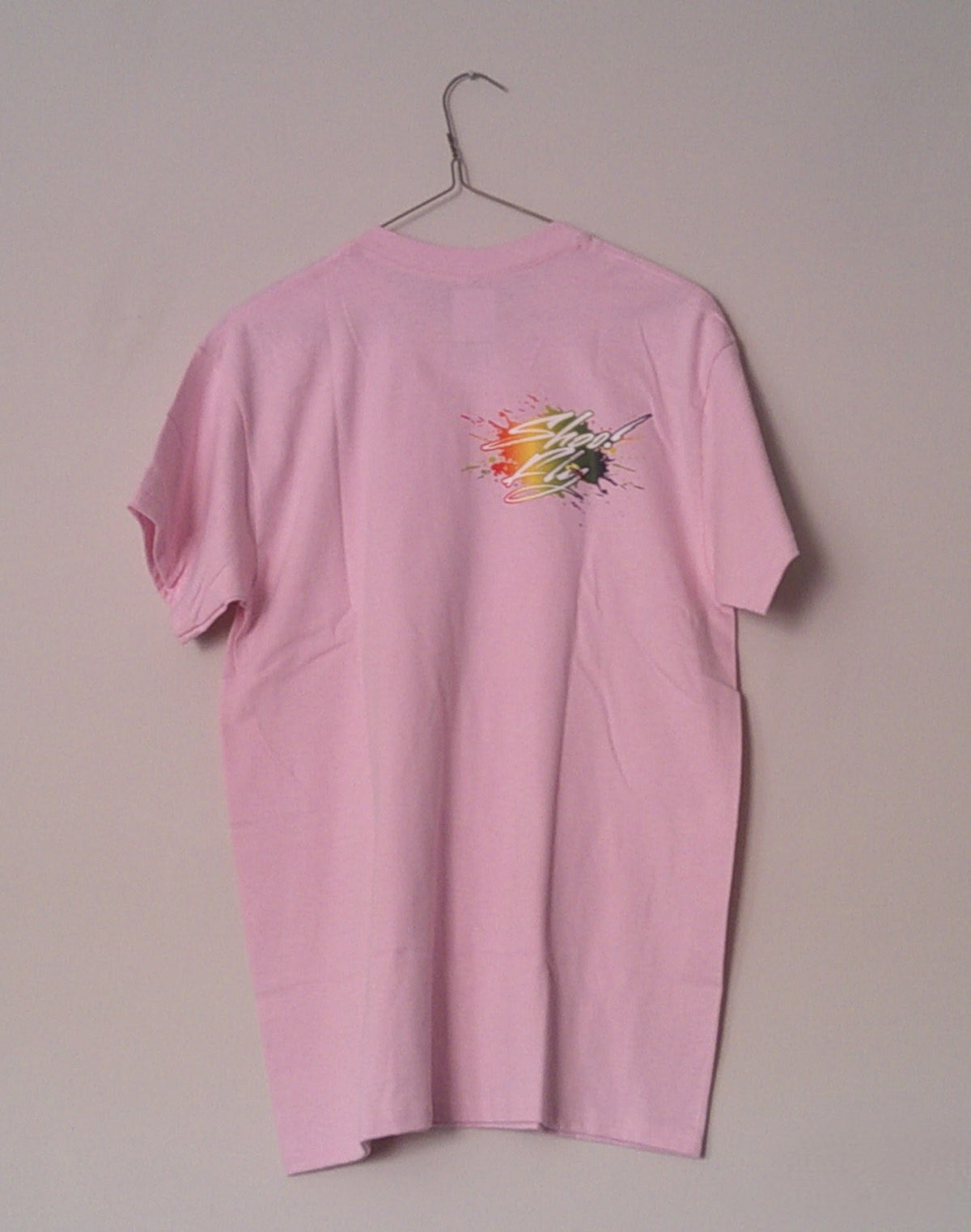 Shoo! Fly big logo front/back small logo right