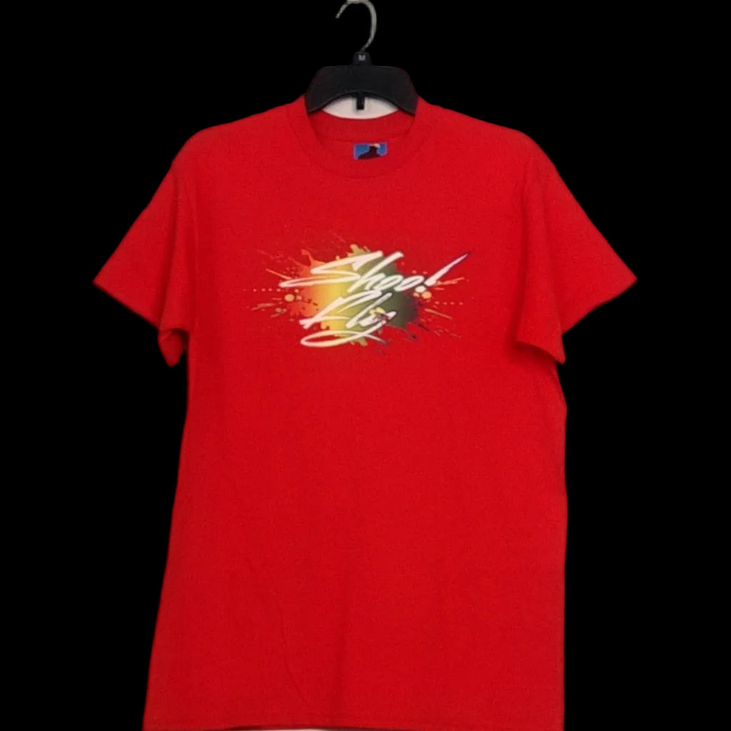 Shoo! Fly logo Big front center