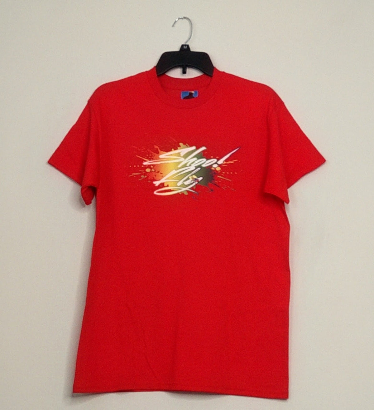 Shoo! Fly logo Big front center