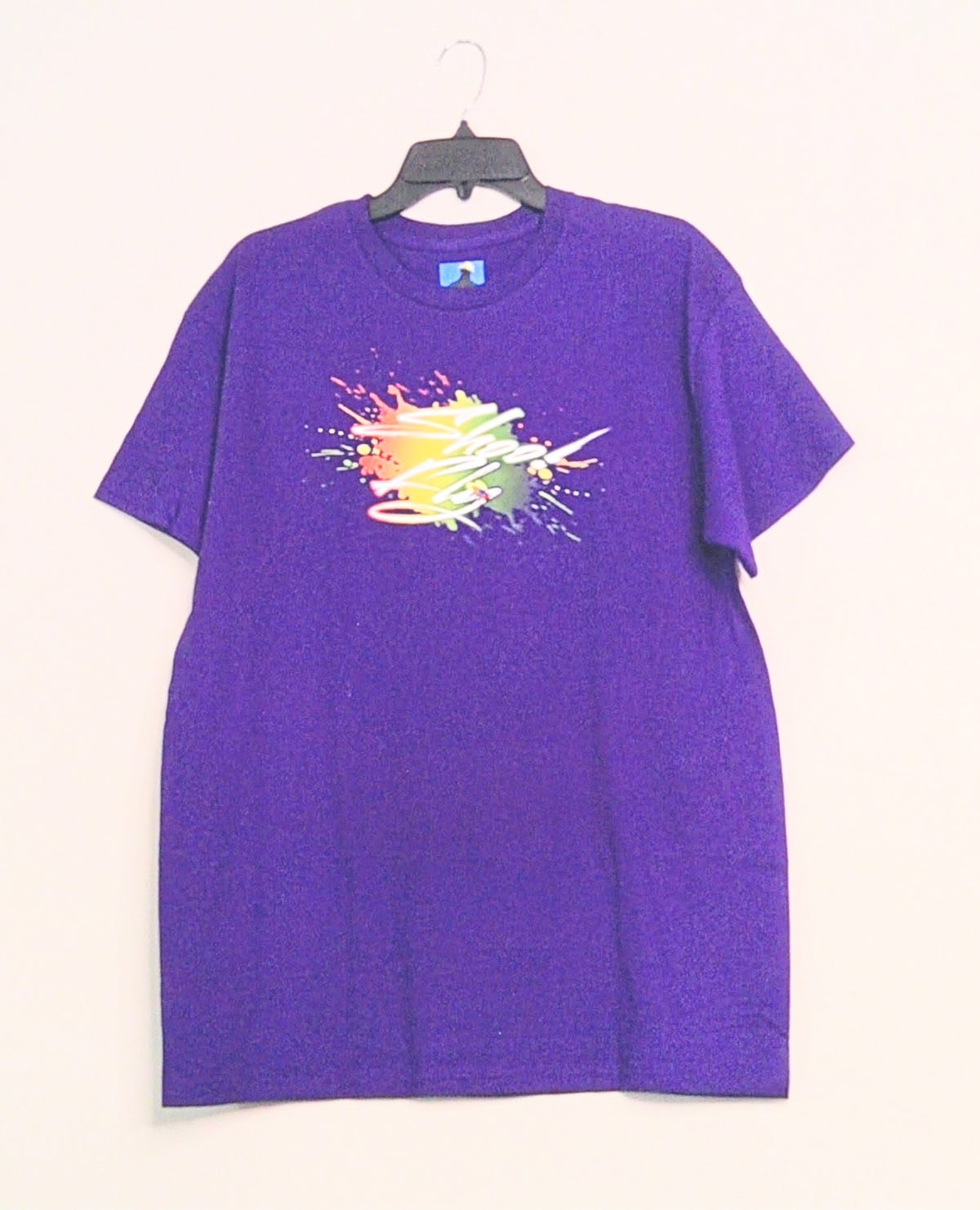 Shoo! Fly logo Big front logo small back left